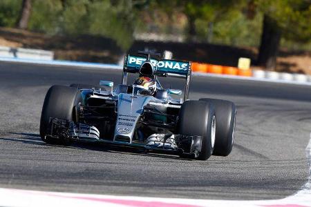 Mercedes - Pirelli 2017 Reifen-Test - Paul Ricard - 2016