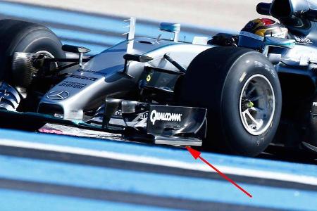 Mercedes - Pirelli 2017 Reifen-Test - Paul Ricard - 2016