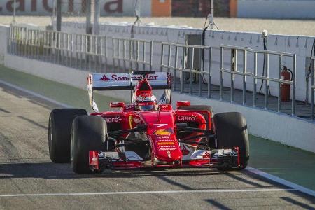 Ferrari - Pirelli 2017 Reifen-Test - Paul Ricard - 2016