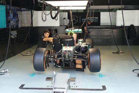 Mercedes - Formel 1 - GP Malaysia - Freitag - 30.9.2016
