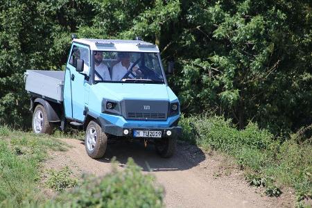 aCar Evum Motors Elektro-Nutzfahrzeug Afrika