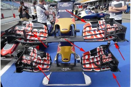 Toro Rosso - Technik-Updates - Ungarn / Deutschland - 2016