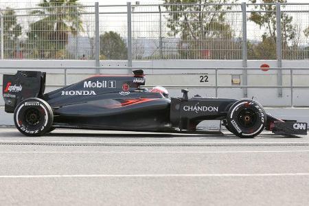 McLaren MP4-31 - F1 2016 - Profil