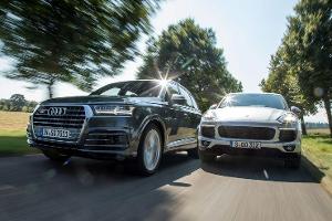 Audi SQ7 4.0 TDI Quattro, Porsche Cayenne S Diesel