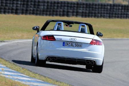 Audi TTS Roadster, Heckanasicht