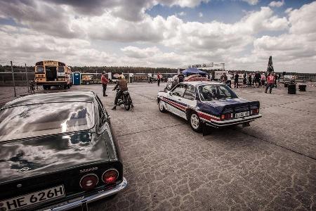 Mit dem Opel Ascona B 400 zum Race 61