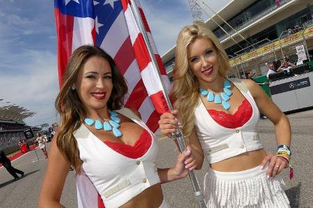 Grid Girls - Formel 1 - GP USA - Austin - 2016