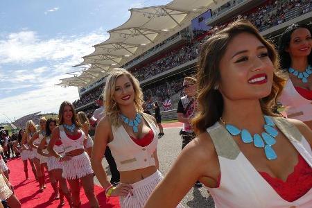 Grid Girls - Formel 1 - GP USA - Austin - 2016