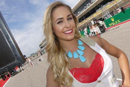 Grid Girls - Formel 1 - GP USA - Austin - 2016