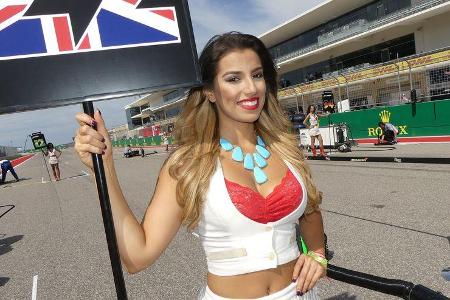 Grid Girls - Formel 1 - GP USA - Austin - 2016