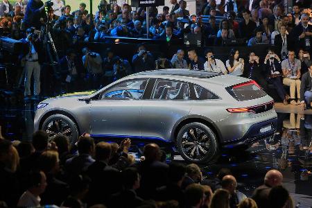 Mercedes Elektroauto SUV Paris Teaser