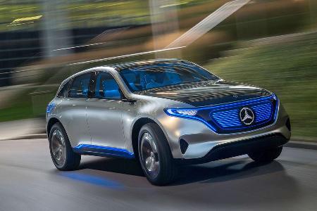 Mercedes Elektroauto SUV Paris Teaser