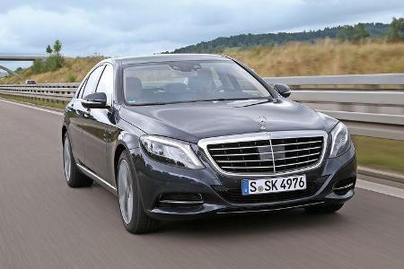 Mercedes S 350 Bluetec, Frontansicht Mercedes S 350 Bluetec, Frontansicht