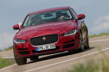 Jaguar XE 20d, Frontansicht