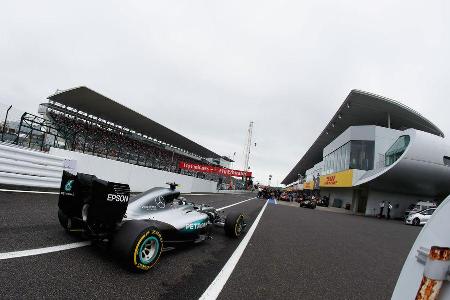 Nico Rosberg - Mercedes - Formel 1 - GP Japan - Suzuka - Qualifying - Samstag - 8.10.2016