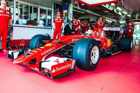 Ferrari - Pirelli - 2017er Reifentest - Fiorano 2016