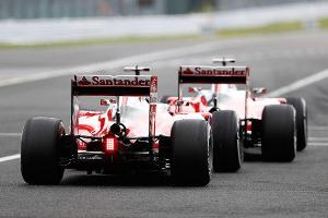Räikkönen hinter Mercedes