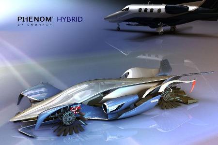 Embraer P1 Phenom Hybrid - Le Mans 2030 - Michelin Challenge Design - Motorsport