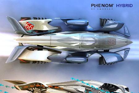 Embraer P1 Phenom Hybrid - Le Mans 2030 - Michelin Challenge Design - Motorsport