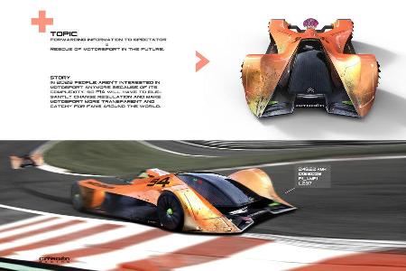 Citroen C30 LMP1 - Le Mans 2030 - Michelin Challenge Design - Motorsport