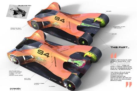 Citroen C30 LMP1 - Le Mans 2030 - Michelin Challenge Design - Motorsport