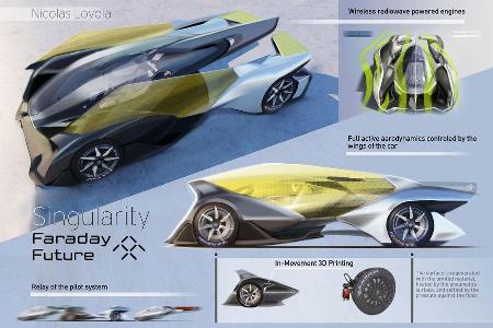 Faraday Future Singularity - Le Mans 2030 - Michelin Challenge Design - Motorsport