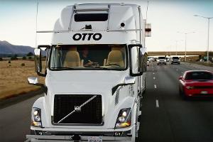 Truck fährt autonom