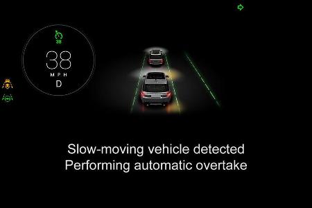 Jaguar Land Rover UK Autodrive autonomes Fahren