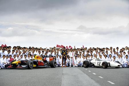Max Verstappen & Takuma Sato - Honda RA272 - Motegi - 2019