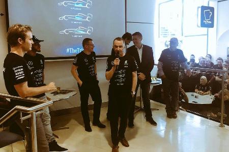 Mercedes - Titel-Party 2016 - Brixworth & Brackley
