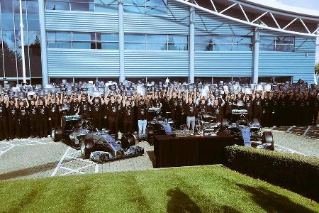 Mercedes - Titel-Party 2016 - Brixworth & Brackley