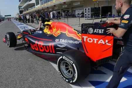 Red Bull - Formel 1 - GP USA - Austin - 20. Oktober 2016