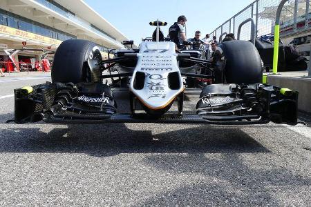 Force India - Formel 1 - GP USA - Austin - 20. Oktober 2016