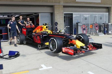 Red Bull - Formel 1 - GP USA - Austin - 20. Oktober 2016