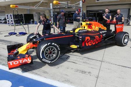 Red Bull - Formel 1 - GP USA - Austin - 20. Oktober 2016