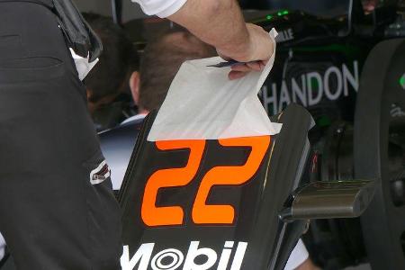 McLaren - Formel 1 - GP USA - Austin - 20. Oktober 2016