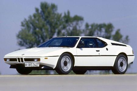Für die Audi-Konkurrenz aus München entwarf Giugiaro den BMW M1. Der Supersportwagen wurde 1978 präsentiert und von bis 1981...