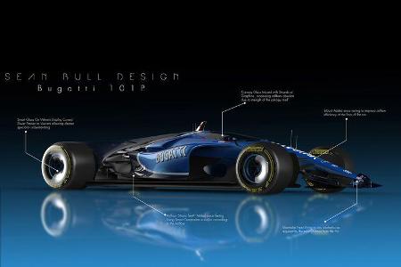 Bugatti 101P - Formel 1-Concept - Sean Bull