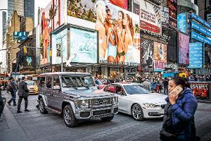 New York im Mercedes-AMG G 65