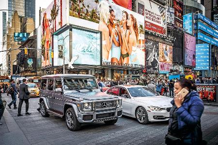 New York, Mercedes-AMG G 65, Impression