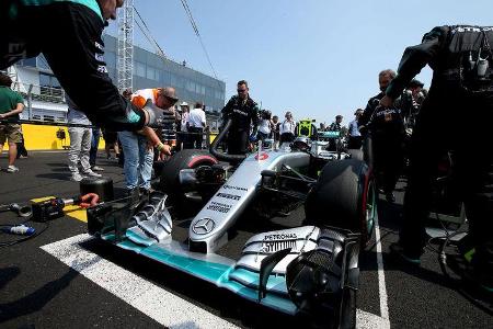 Nico Rosberg - Mercedes - GP Ungarn 2016