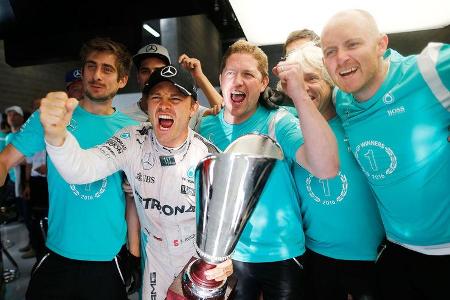 Nico Rosberg - Mercedes - GP Belgien 2016
