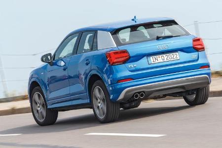 Audi Q2 2.0 TDI Quattro, Heckansicht