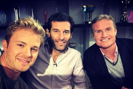 Nico Rosberg - Mark Webber - David Coulthard