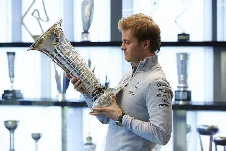 Nico Rosberg - Feier - Mercedes-Fabrik Brackley - 2016