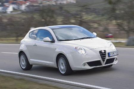 Zulassungszwerg bei ALFA ROMEO im Gesamtjahr 2018: ALFA MITO mit insgesamt 324 Neuzulassungen.