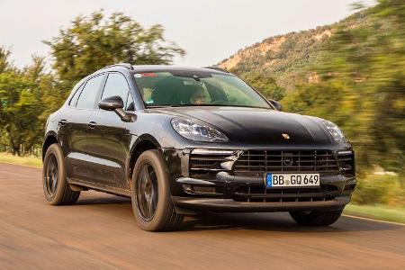 Porsche Macan Facelift (2018) Erprobungsfahrt