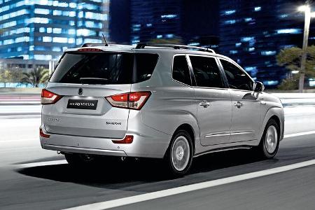 SsangYong Rodius e-XDi 200, Heckansicht