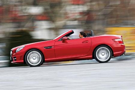 Mercedes SLK, Seitenansicht
