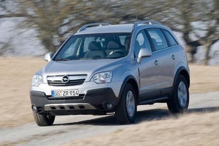 Opel Antara, Seitenansicht